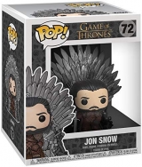 Вінілова фігурка Funko Pop! Deluxe: Game of Thrones - Jon Snow Sitting On Iron Thron