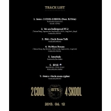 Официальный CD BTS Music [2 Cool 4 Skool] BANGTAN BOYS Single Album CD + Photo Book + Extra 4Photo Cards Set
