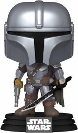 Виниловая фигурка &laquo;Funko Pop! Star Wars: The Mandalorian - The Mandalorian with Darksaber&raquo;