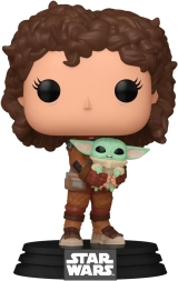 Виниловая фигурка &laquo;Funko Pop! Star Wars: The Mandalorian - Peli Motto with Grogu&raquo;