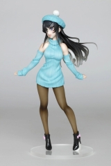 Оригинальная аниме фигурка «"Rascal Does Not Dream of Bunny Girl Senpai" Coreful Figure Sakurajima Mai Newly Written Knit Dress Ver.»