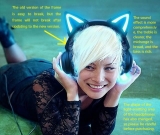 Оригинальные наушники, имитирующие кошачьи ушки, от фирмы  &laquo;Axent Wear New Edition Wireless Cat Ear Headphones&raquo;