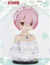 Оригінальна аніме фігурка &laquo;Ichiban Kuji Re:Zero kara Hajimeru Isekai Seikatsu ~Hello Sweet Happy Life!~: Ram Art Scale Wedding Ver.&raquo;