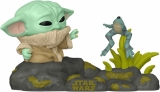 Виниловая фигурка &laquo;Funko Pop! Deluxe: The Mandalorian - Grogu with Frog​&raquo;