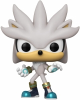 Виниловая фигурка «Funko Pop! Games: Sonic 30th Anniversary - Silver The Hedgehog Vinyl Figure»