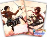 Зошит у клітинку ( Eren and Mikasa / (Shingeki no Kyojin) 36 аркушів