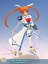 Оригинальная аниме фигурка Figma № 005 Nanoha Takamachi Barrier Jacket Ver.