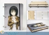 Скетчбук ( sketchbook) Shingeki no Kyojin - Mikasa