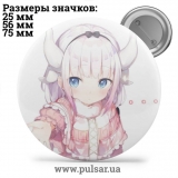 Значок Дракон-горничная госпожи Кобаяши (Kobayashi-san Chi no Maid Dragon) tape 44