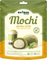 Моті &laquo;Рисовий десерт Bamboo House Mochi зі смаком матча-латте Без глютену 180 г&raquo;