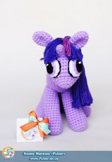 М`яка іграшка "Amigurumi" My Little Pony Friendship is Magic - Twilight Sparkle