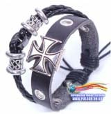 Браслет в стилі J-ROCK модель Stone Black Cross