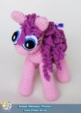 М`яка іграшка "Amigurumi" My Little Pony Friendship is Magic - Pinkie Pie