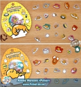 набір наклейок (60 шт) Gudetama Lazy Egg 4 tapes
