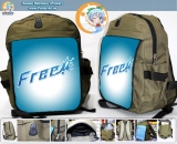 Рюкзак по мотивам Аниме сериала "Свобода" (FREE!) модель Logo