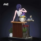Оригинальная аниме фигурка &laquo;ANE Studio - Reze Statue&raquo;