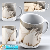 Чашка "Shingeki no Kyojin"  - Levi Sleeping