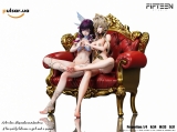 Оригинальная аниме фигурка &laquo;1/4 Scale Columbina and Sandrone-Genshin Impact-Fifteen Studio&raquo;