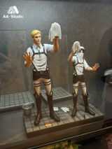 Оригинальная аниме фигурка &laquo;Levi and Erwin Smith-Attack on Titan-AA Studio&raquo;