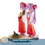 Оригинальная аниме фигурка Dream Tech Tsukasa Hiiragi / Kagami Hiiragi Yakiimo Douzo Set Complete Limited