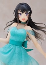 Оригинальная аниме фигурка &laquo;Taito Rascal Does Not Dream of a Dreaming Girl: Mai Sakurajima Coreful Figure (Clear Dress Version)&raquo;