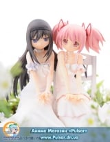 Оригінальна аніме фігурка Mahou Shoujo Madoka Magica - Akemi Homura & Kaname Madoka 1/7