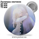 Значок Ангел кровопролития (Satsuriku no Tenshi / Angel of Massacre) tape 21