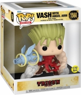 Вінілова фігурка «Funko Pop! Deluxe: Trigun - VASH with Angel Arm, Glow in The Dark»