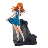 Оригинальная аниме фигурка Evangelion New Movie Ver. School Uniform Souryuu Asuka Langleyi EX Figure / Sega (Game Prize)