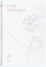 Официальный CD BTS - Love Yourself 承 [Her] [O ver.] with Photobook, Photocard, Official Folded Poster(O ver.), Extra photocard
