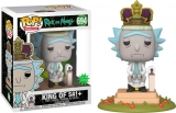 Виниловая фигурка Funko Pop! Deluxe: Rick and Morty - King of $#!+ with Sound