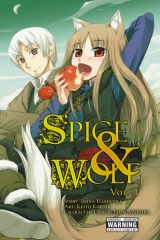 Манга на английском языке «Spice and Wolf, Vol. 1»