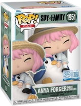 Вінілова фігурка &laquo;Funko Pop! Plus: SPY x Family - Anya Forger with Penguin - Amazon Exclusive&raquo;