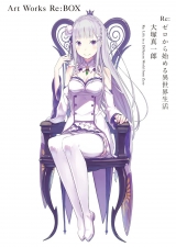Артбук Re:Zero Starting Life in Another World Art Works Re:BOX Japan Anime Book  [JAP] [ USA IMPORT ]