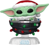 Виниловая фигурка &laquo;Funko Pop! Star Wars: Mandolorian - Grogu (Holiday Pram)&raquo;
