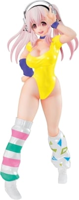 Оригинальная аниме фигурка &laquo;Furyu - Super Sonico - Concept Figure - 80&rsquo;s/Another Color/Yellow&raquo;