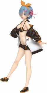 Оригинальная аниме фигурка &laquo;Taito Re: Zero -Starting Life in Another World-: Rem Precious Figure (Jacket and Swimsuit Version)&raquo;