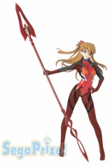 Оригинальная аниме фигурка «Evangelion Shin Gekijouban - LPM Figure Souryuu Asuka Langley × Spear of Cassius»