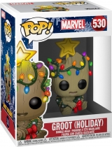 Вінілова фігурка Funko Pop! Marvel: Holiday - Groot with Wreath