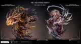 Оригинальная аниме фигурка &laquo;Eren Titan and Female Titan with LED-Attack on Titan-Hertz Studio&raquo;