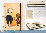 Скетчбук ( sketchbook) Undertale - Gift