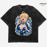 Футболка &laquo;Ahegao Collection ☀ Fate/stay night ➤ Saber&raquo;