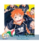 Салфетка микрофибровая Волейбол!! | HQ!! | Haikyuu!! для очков и телефонов, вариант 2