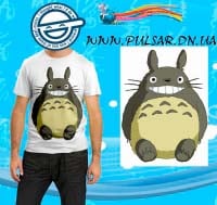 Футболка в стилі аніме "Totoro Smile"