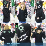Косплей Худи в стиле Gumi Matryoshka  (Vocaloid) Black (Pulsar)
