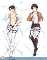 Оригинальная Японская Дакимакура (подушка для объятий)  150 см Shingeki no Kyojin / Attack on Titan - Levi tape 5