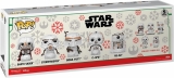 Виниловая фигурка «Funko Pop! Star Wars Holiday: Snowman 5 Pack, Amazon Exclusive»