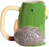 Фирменная скульптурная чашка Pickle Rick Mug Standard