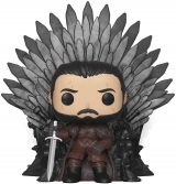 Виниловая фигурка Funko Pop! Deluxe: Game of Thrones - Jon Snow Sitting On Iron Thron