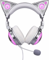 Оригинальные наушники, имитирующие кошачьи ушки, от фирмы Axent Wear Wireless Limited Edition Pink POWER